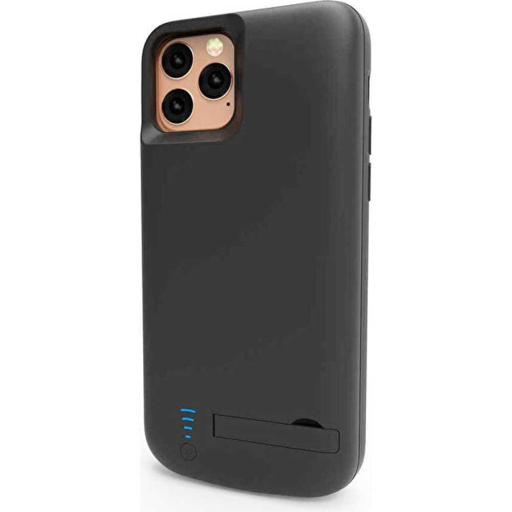 Elfia Apple iPhone 13 Pro Max Şarjlı Kılıf Standlı Powerbank 6000 Mah - Siyah Cep Telefonu Kılıfı Fiyatı