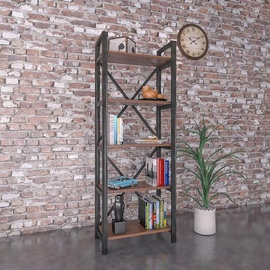 Elfin Ottoman 5 Raflı Kitaplık