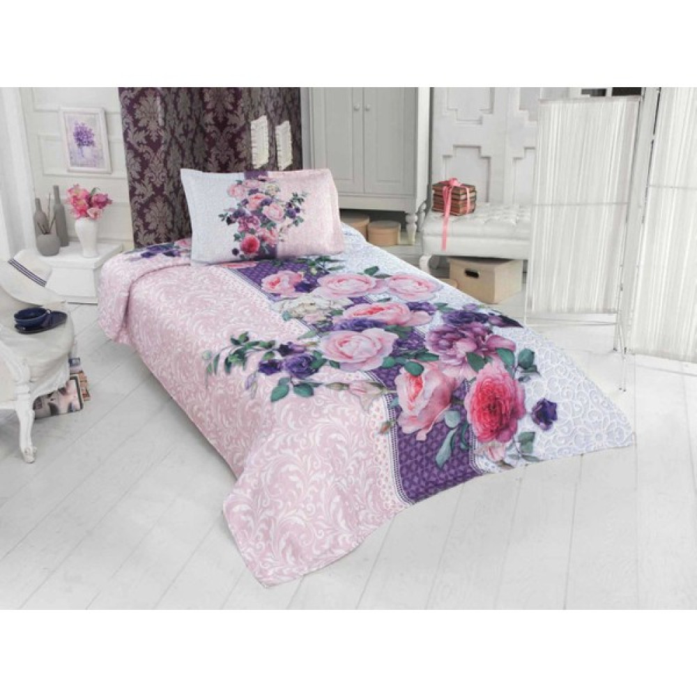 Elfin Tek Kişilik Dijital Uyku Seti Maya - Pembe Yatak Seti / Uyku Seti Fiyatı