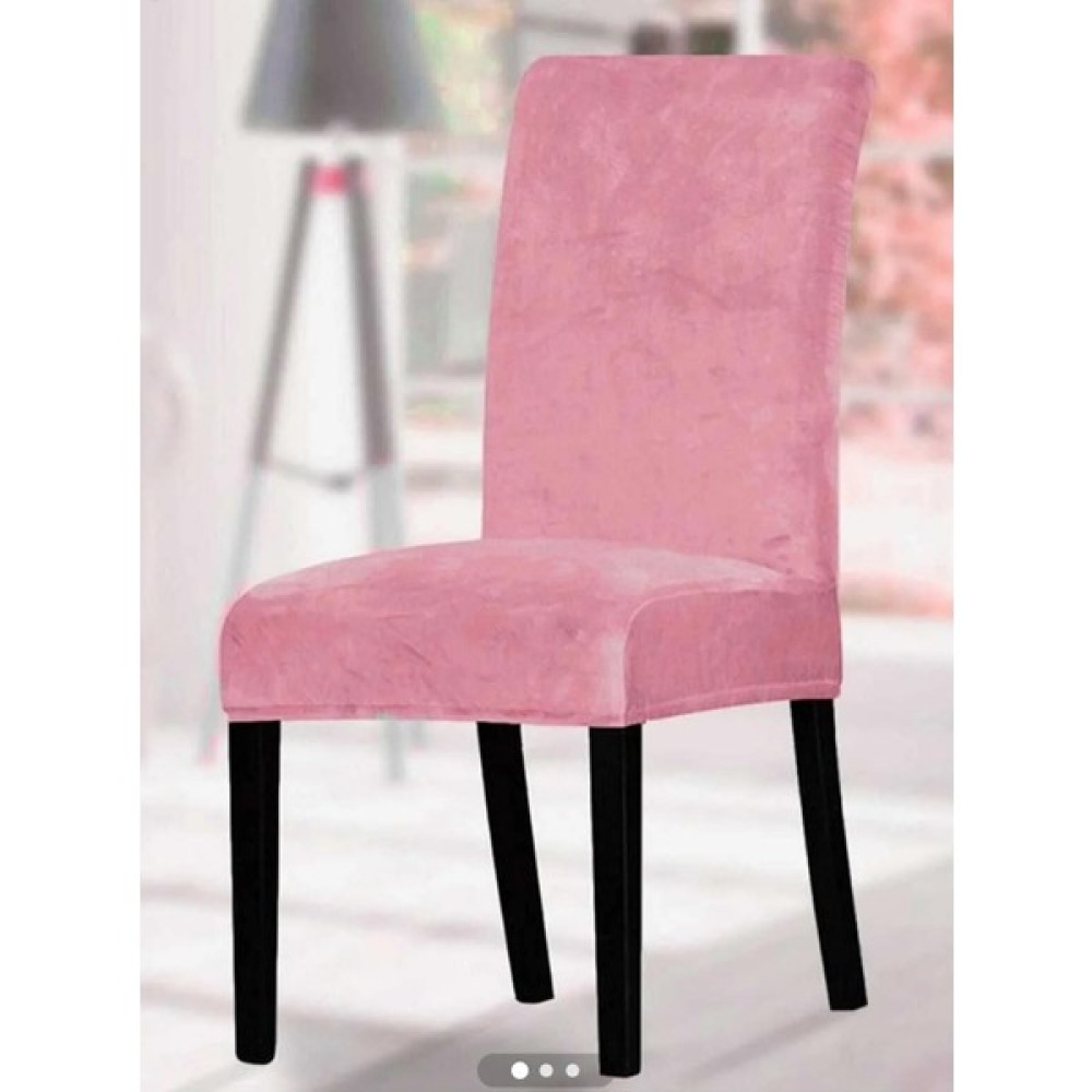 Elgeyar Kadife Sandalye Örtüsü - Pembe - 45 x 55 cm Koltuk & Kanepe Örtüsü Fiyatı