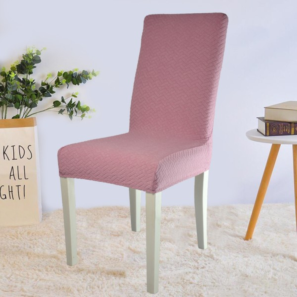 Elgeyar Likrali Kümaş Desenli Sandalye Örtüsü, Lastikli, Esnekli ,kaliteli Sandalye Kılıfı 1 Adet - 35 x 50 cm - Pembe Koltuk & Kanepe Örtüsü Fiyatı