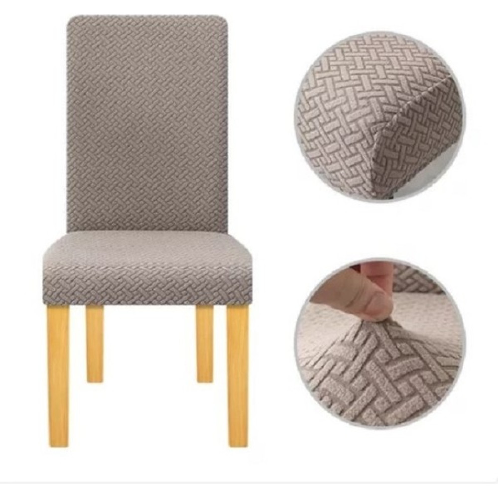 Elgeyar Likrali Kümaş Desenli Sandalye Örtüsü, Lastikli, Esnekli ,kaliteli Sandalye Kılıfı 1 Adet - 35 x 50 cm - Taş Koltuk & Kanepe Örtüsü Fiyatı