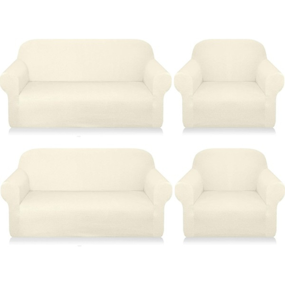 Elgeyar Yüksek Esnekli Likrali Kümaş Balpeteği Desen Koltuk,kanepe,çekyat Örtüsü,lastikli 3311 - 180 x 230 cm - Krem Koltuk & Kanepe Örtüsü Fiyatı