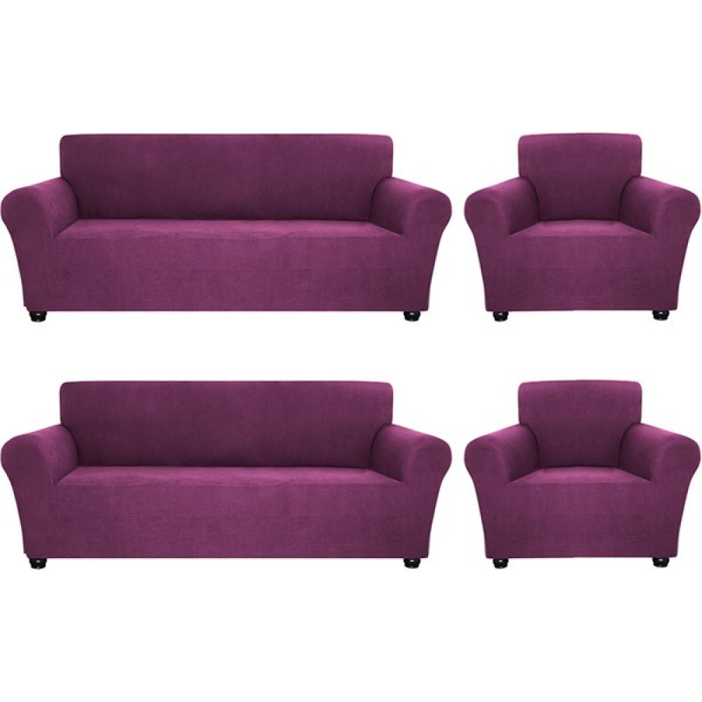 Elgeyar Yüksek Esnekli Likrali Kümaş Balpeteği Desen Koltuk,kanepe,çekyat Örtüsü,lastikli 3311 - 180 x 230 cm - Mor Koltuk & Kanepe Örtüsü Fiyatı