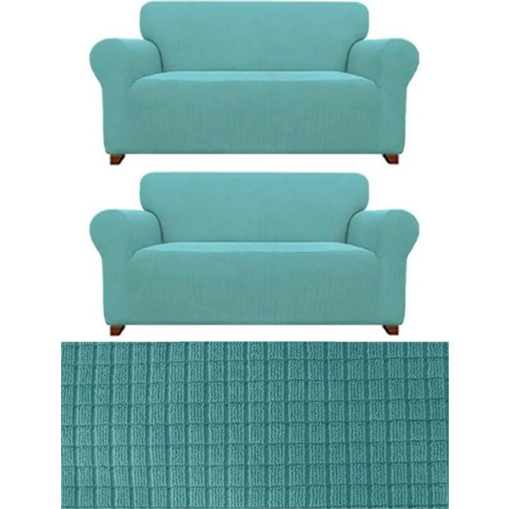Elhos 3+3 Likralı Koltuk Takımı Örtüsü. Lastikli, Esnek, Yıkanabilir Koltuk, Kanepe, Çekyat Örtüsü - 180 x 230 cm - Mint Koltuk & Kanepe Örtüsü Fiyatı