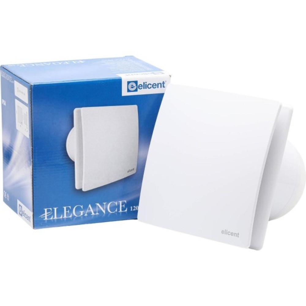 Elicent Elegance 120’LIK Sessiz Banyo Havalandırma Fanı,tuvalet Aspiratörü, 165 M3-H Aspiratörler Fiyatı