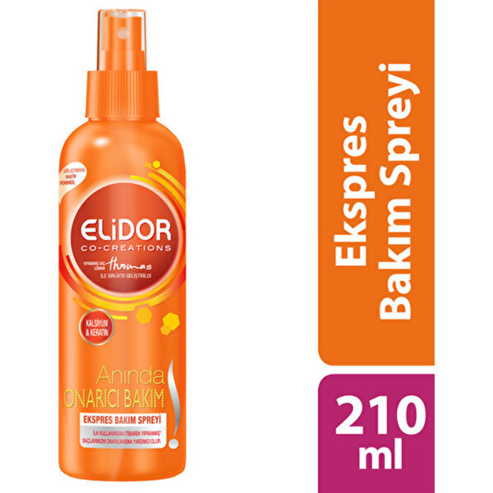 Elidor Anında Onarıcı Bakım Ekspres Saç Bakım Spreyi 210 ml Saç Bakım Maskeleri & Serumlar & Spreyler Fiyatı