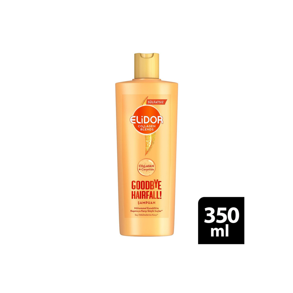 Elidor Collagen Blends Sülfatsız Saç Bakım Şampuanı Goodbye Hairfall Saç Dökülmelerine Karşı 350 ml Şampuan ve Saç Kremi Fiyatı