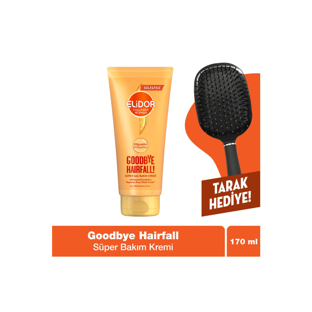 Elidor Collagen Blends Sülfatsız Süper Saç Bakım Kremi Goodbye Hairfall Saç Dökülmelerine 170 Ml Şampuan ve Saç Kremi Fiyatı