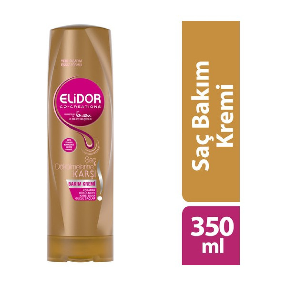 Elidor Dökülmeye Karşı Besleyici Saç Bakım Kremi 350 ml Saç Bakım Maskeleri & Serumlar & Spreyler Fiyatı