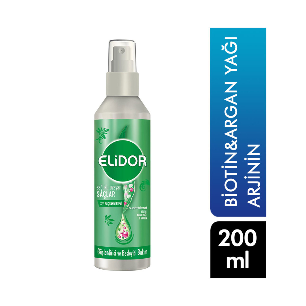 Elidor Sıvı Bakım Kremi 200 ml Superblend Sağlıklı Uzayan Saçlar Biot Saç Bakım Maskeleri & Serumlar & Spreyler Fiyatı