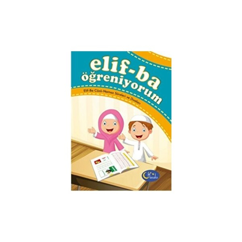 Elif-Ba Öğreniyorum - Elif-Ba Cüzü Namaz Sureleri ve Duaları Okul Öncesi Eğitici & Öğretici Kitaplar Fiyatı