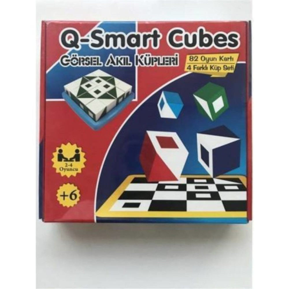 Elif Iş Eğitim Elif Q-Bitz Görsel Beceri Küpleri Akıl ve Zeka Oyunu Smart Cubes - Renkli Eğitici Oyuncak Fiyatı