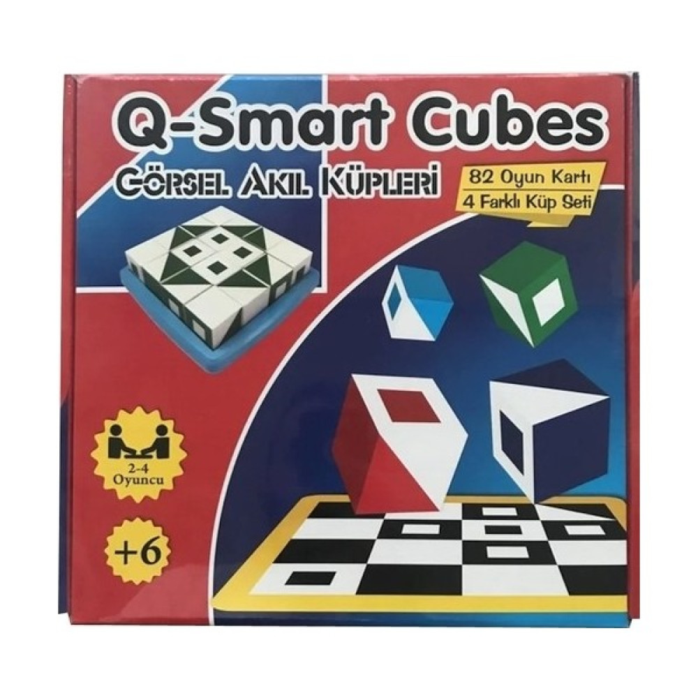 Elif İş Eğitimi Q Smart Renkli Küpler, Q-Bitz, Sihirli Küpler, Qbitz, Oyun & Hobi Fiyatı