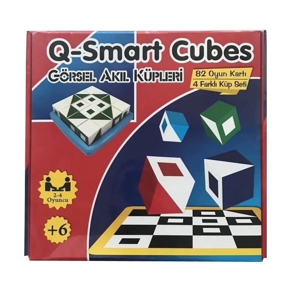 Elif İş Eğitimi Q Smart Renkli Küpler, Q-Bitz, Sihirli Küpler, Qbitz, Diğer Fiyatı