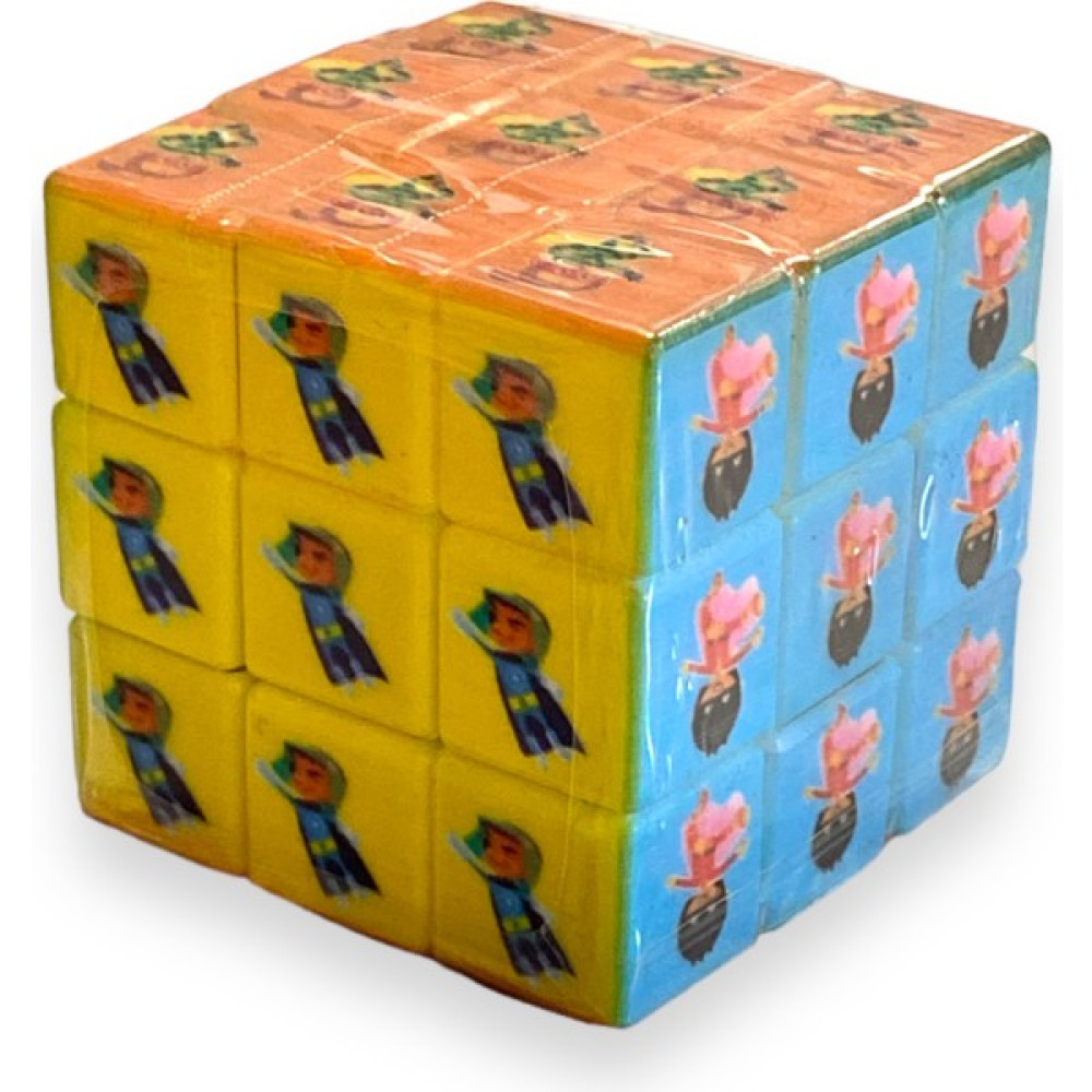 Elif İş Eğitimi Rubik Küp Resimli Renkli Kahramanlar 3X3X3 Oyun & Hobi Fiyatı