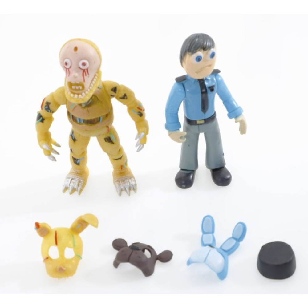 Elifeshop ES8003 Işıklı Five Nights At Freddy’s Fnaf Karakter Figür Maskeli Oyuncak Seti Kabus Foxy & Jeremy - Renkli Oyuncak Fiyatı