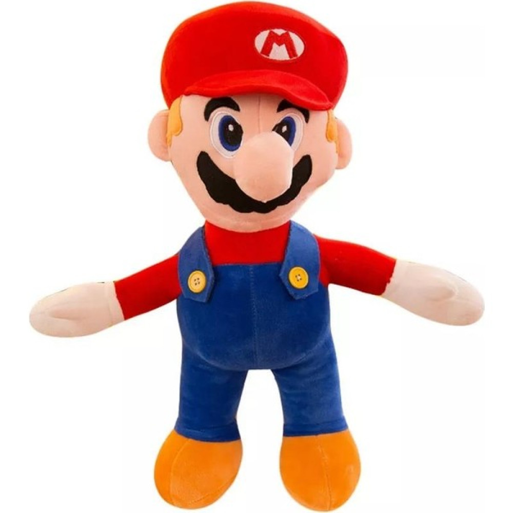 Elifeshop Ithal Kumaş Efsane Süper Mario Kardeşler Mario Luigi Peluş Oyuncak Uyku & Oyun Arkadaşı 40 Cm. - Kırmızı Peluş Oyuncaklar Fiyatı