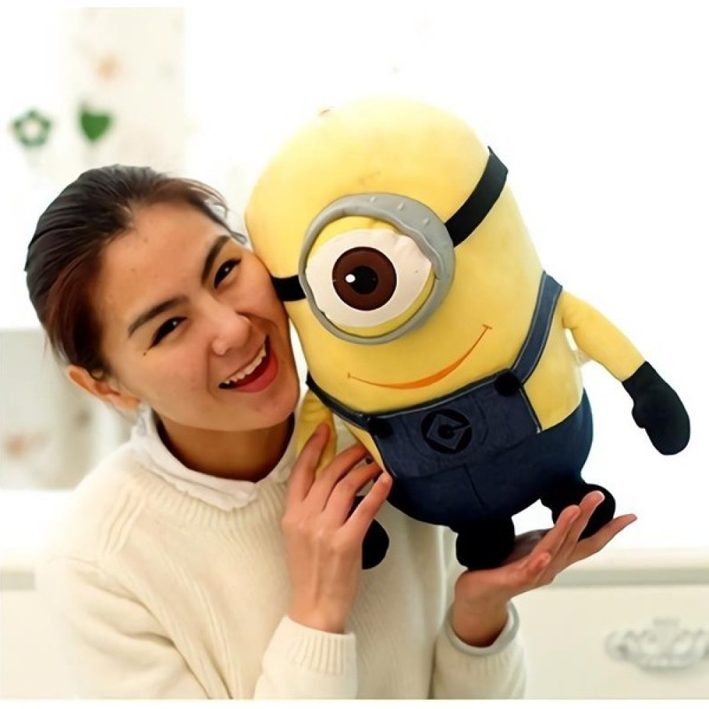 Elifeshop Ithal Kumaş Minions Çılgın Hırsızlar Stuart Peluş Oyuncak Oyun & Uyku Arkadaşı Büyük Boy 45 Cm. Peluş Oyuncaklar Fiyatı
