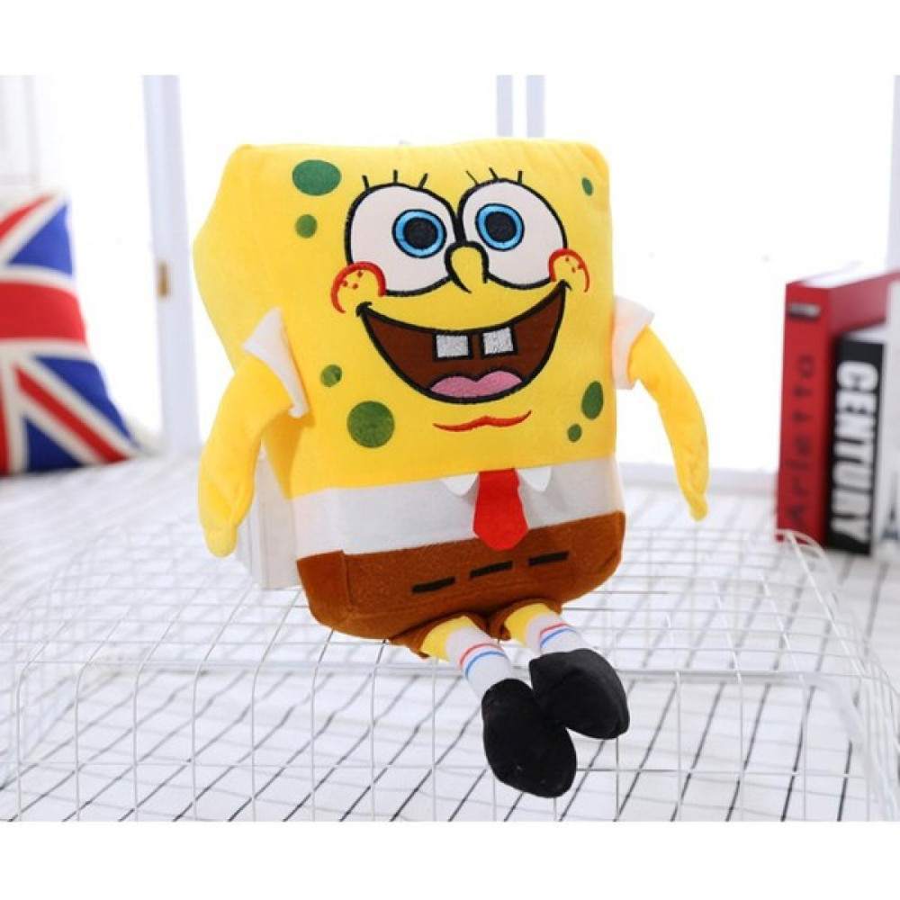 Elifeshop Ithal Kumaş Sünger Bob Kare Pantolon Karakter Figür Peluş Oyuncak Oyun & Uyku Arkadaşı 30 Cm. Peluş Oyuncaklar Fiyatı