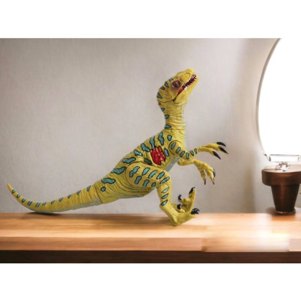 Elifeshop Jurassic World Animal Dinosaurs Gerçekçi Eklemli Sesli Kükreyen Figür Dinozor Oyuncak Velociraptor Oyuncak Fiyatı