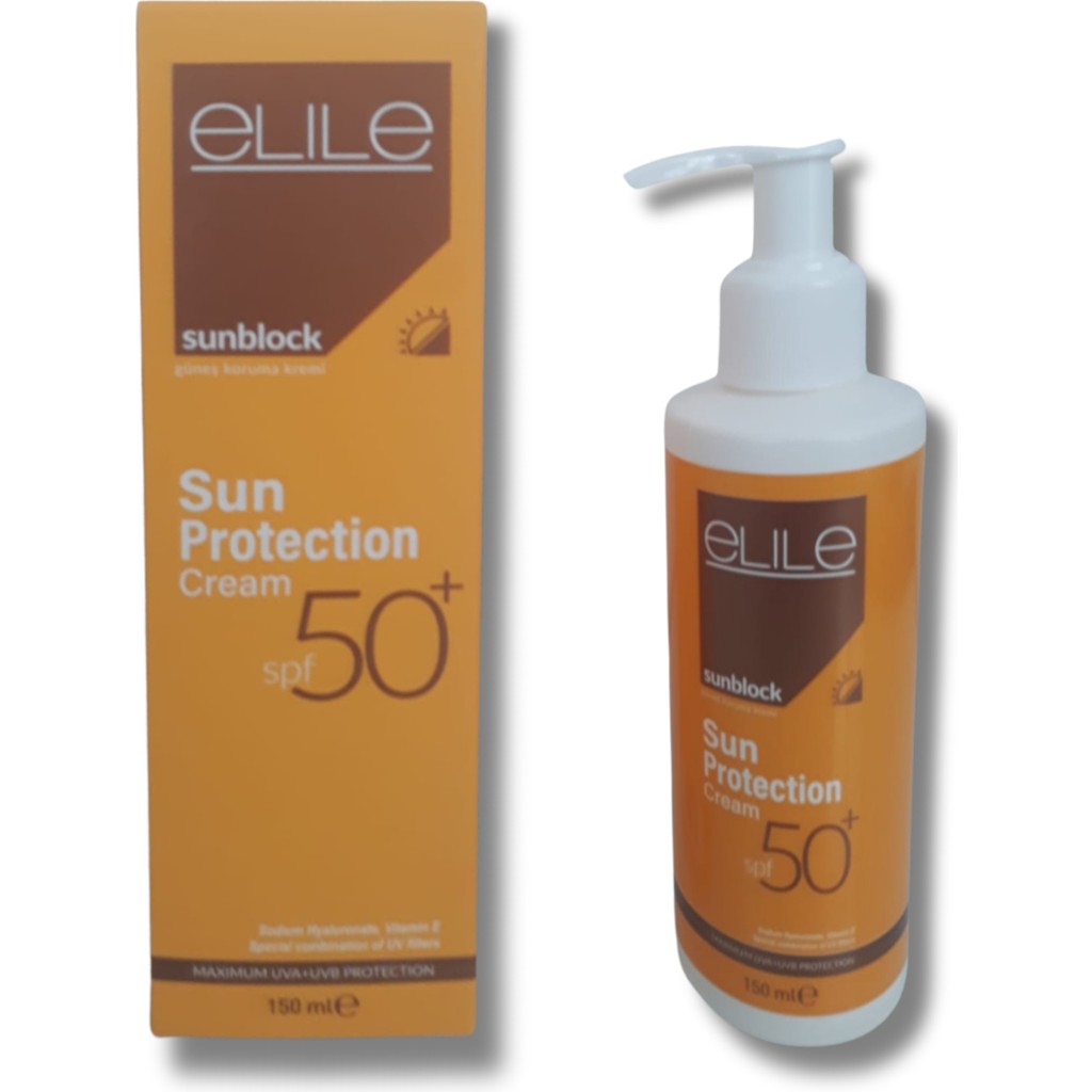 Elile Güneş Koruma Kremi SPF 50+ / Elile Sunblock Sun Protection Cream SPF 50+ Güneş Kremleri ve Losyonları Fiyatı