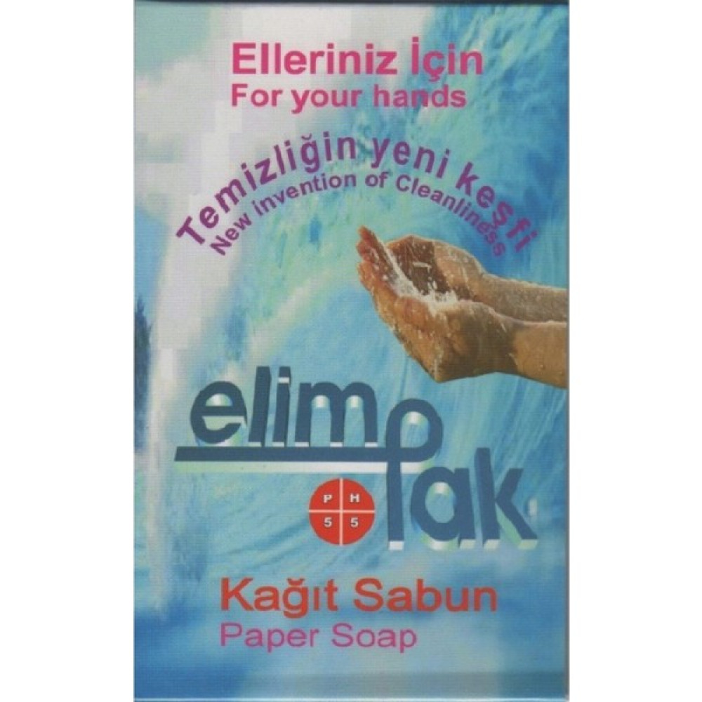 Elimpak Kağıt Sabun Tek Kullanımlık 10 Paket 150 Kullanımlık Sabunlar Fiyatı