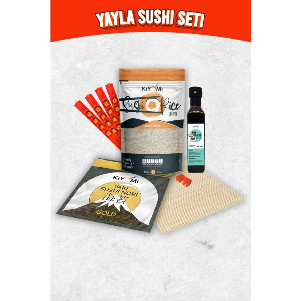 Elisa Gıda Yayla Sushi Set / Suşi Seti (Videolu Anlatım) Organik Ürünler Fiyatı