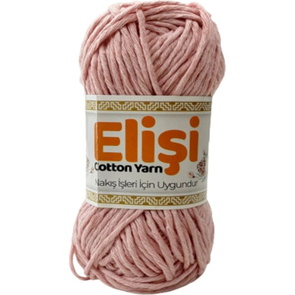 Elişi Cotton Yarn Amigurumi Punch El Örgü Ipliği 25 gr - Pudra Oto Boyaları Fiyatı
