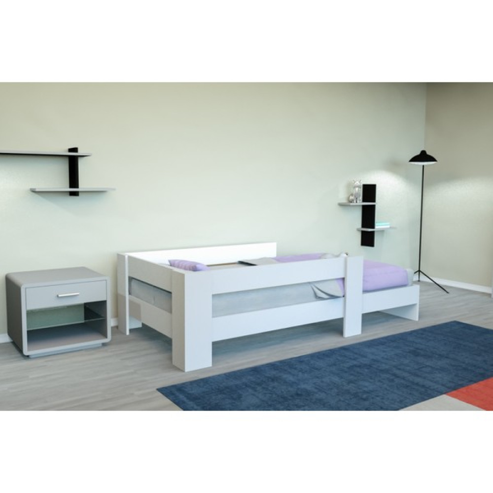 Elistamo Montessori Karyola Beyaz - 90X190 Yatak Uyumlu -My 4 - 90 x 190 cm Karyola Fiyatı