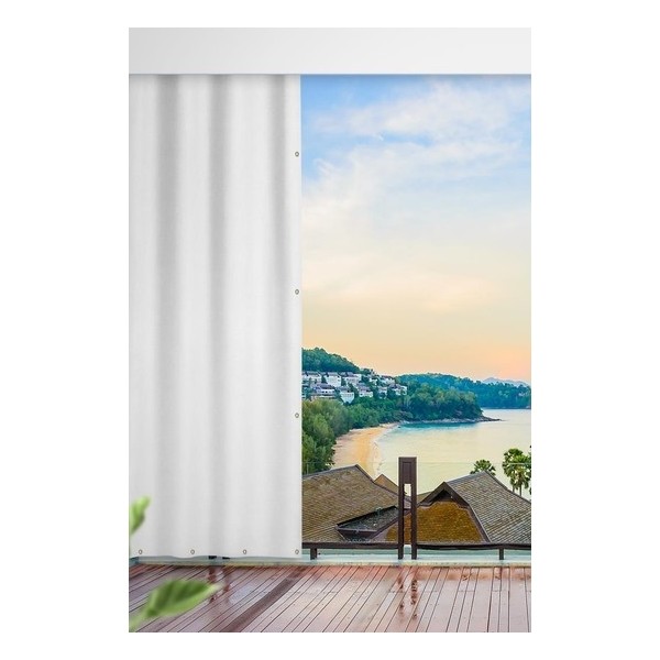 Elisya Home balkon Perdesi Branda+Güneşlik 6 Renk Seçeneği - 200 x 215 cm - Bej Perde Fiyatı