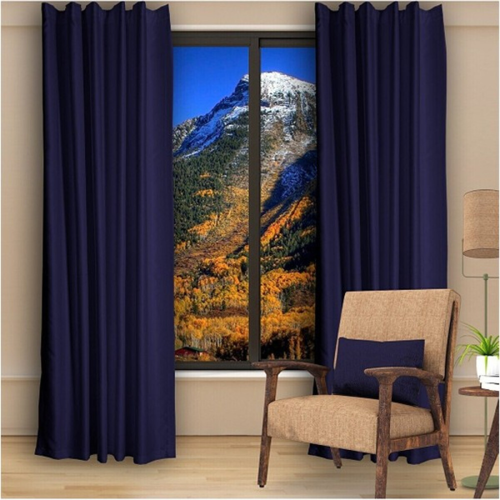Elisya Home Blackout Perde 2 Adet Işık Geçirmez Güneşlik Fon Perde Işık Geçirmez Fon Perde 2'Li - 30 x 30 cm - Lacivert Fon Perde Fiyatı