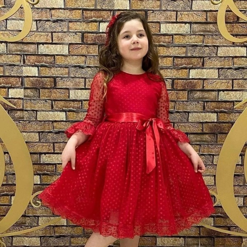 Elit Baby’s Kırmızı Elbise Kız Çocuk Elbise Fiyatı