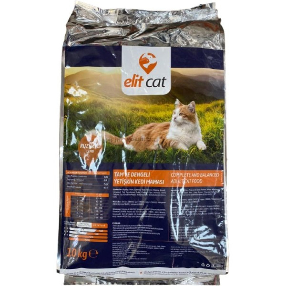 Elit Cat Kuzu Etli Yetişkin Kedi Maması 26/9 10 kg Evcil Hayvan Ürünleri Fiyatı