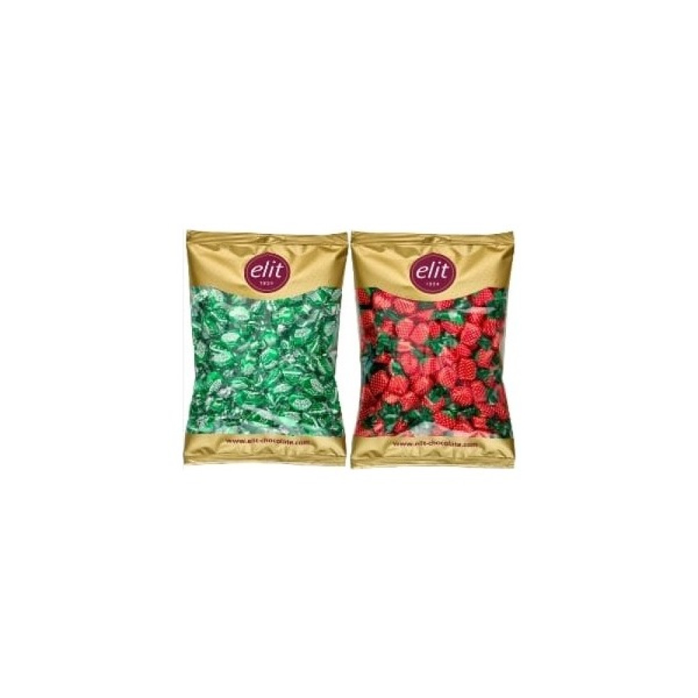 Elit Çikolata Elit Mentollü Okaliptus Şeker ve Çilekli Şeker 2 Li Set 2 kg Diğer Fiyatı