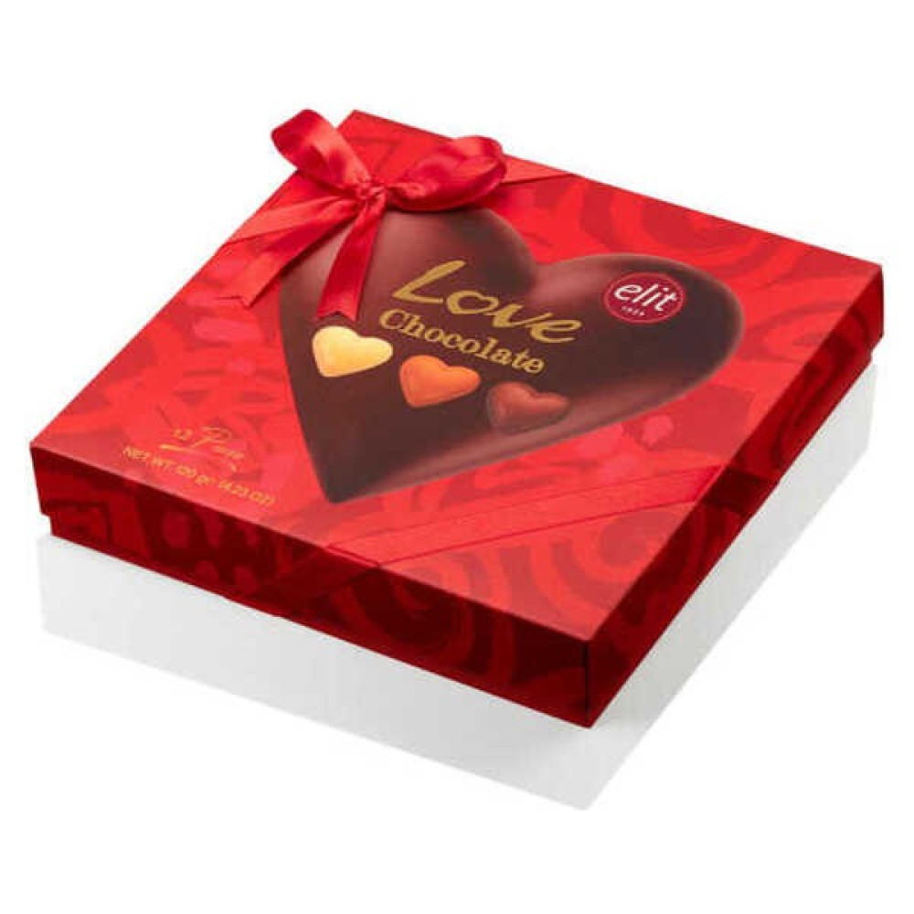Elit Çikolata Love Chocolate Spesiyal Kutu Kalp 120G Glutensiz Diğer Fiyatı