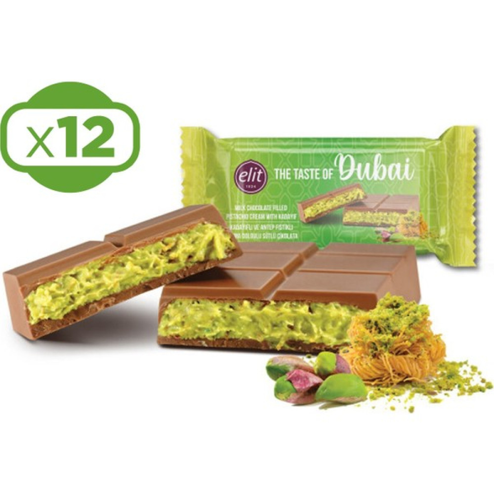 Elit Dubai Çikolatası 90 gr x 12 Adet Oto Boyaları Fiyatı