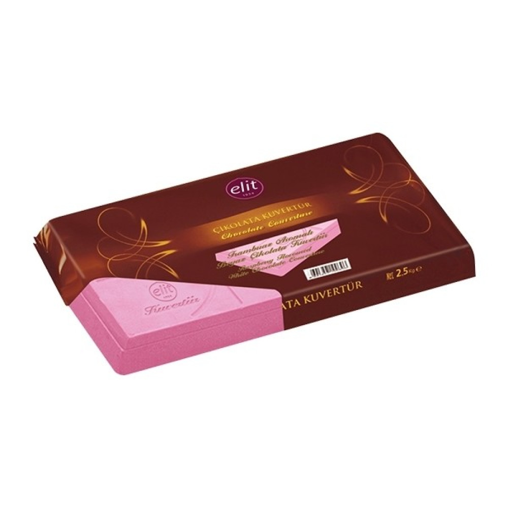 Elit Frambuaz Aromalı Kuvertür 2 5 kg Çikolata ve Gofret Fiyatı