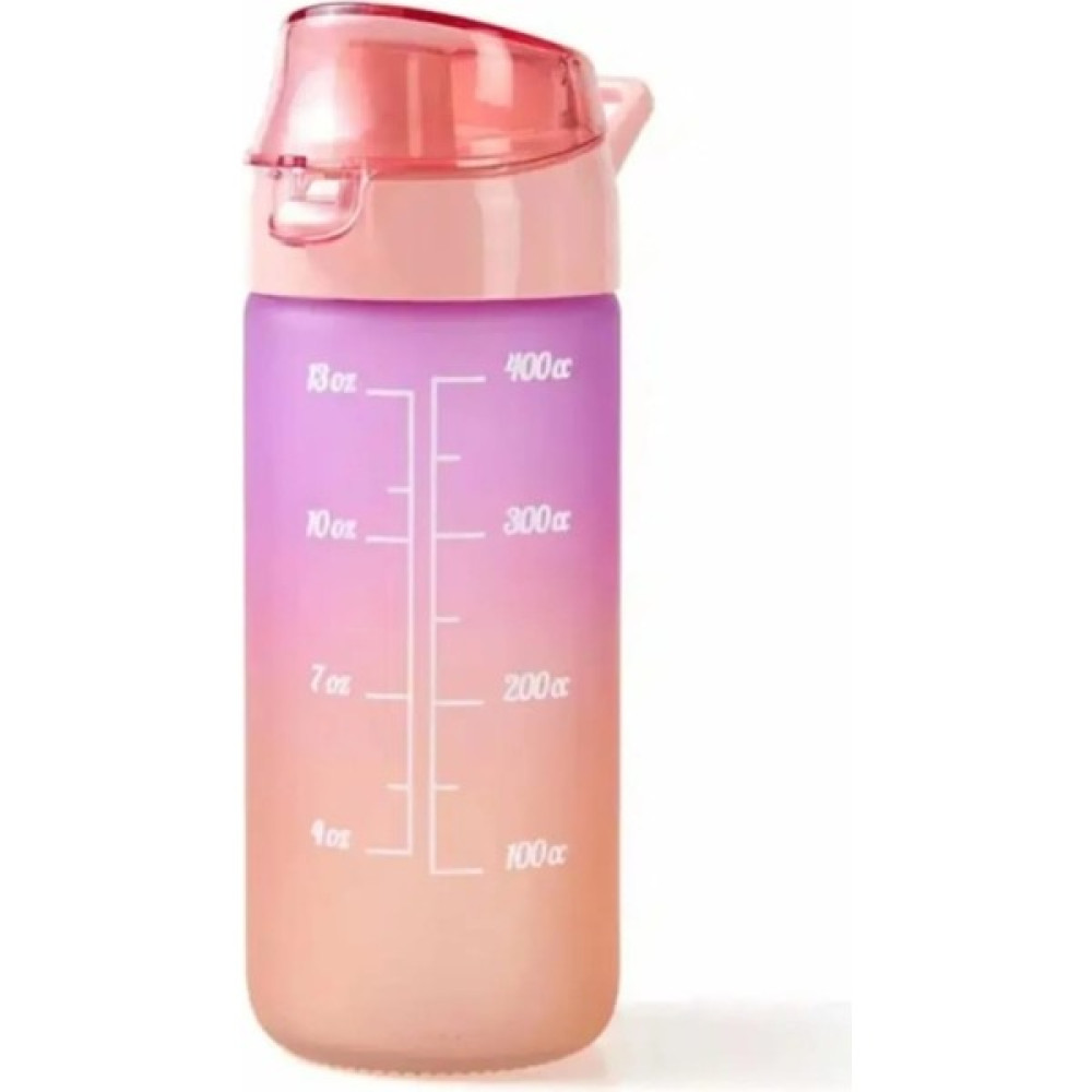 ELİT81 Motivasyonel Cam Su Şişesi Turuncu Bpa Içermez 500ML - Açık Pembe Oto Boyaları Fiyatı