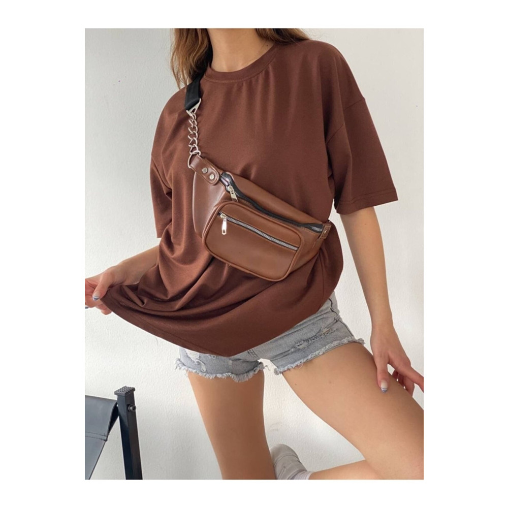 ELİTA FASHİON Elita Oversize Unisex Basic T-shirt 11-12 Yaş Beden Bayan T-shirt Fiyatı
