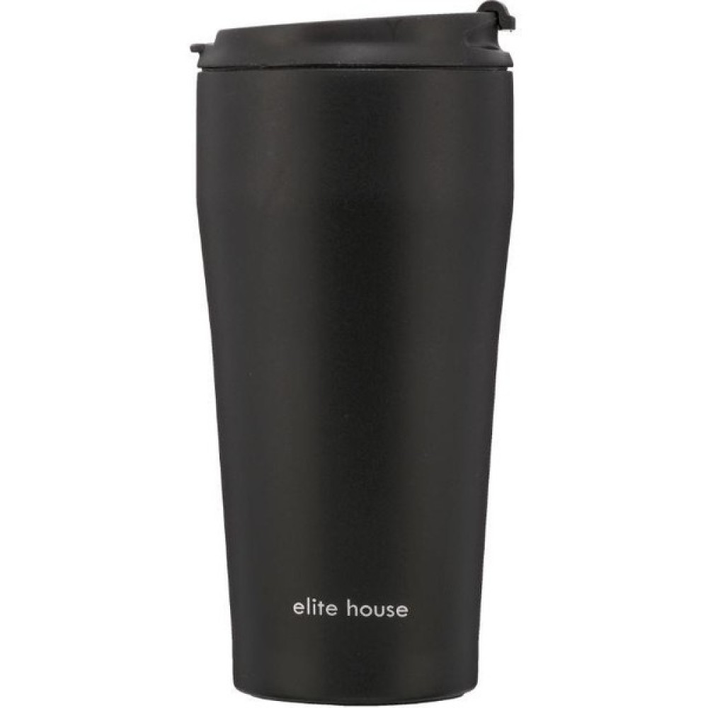 Elite House Sport Sıcak Soğuk 400 ml Termos Bardak Siyah Kamp Mutfağı Fiyatı
