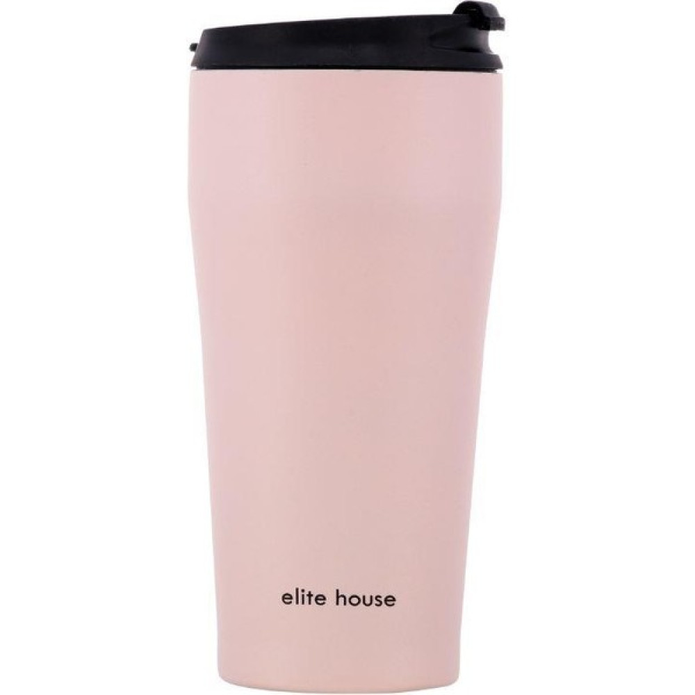 Elite House Sport Sıcak Soğuk 400 ml Termos Bardak Toz Pembe Kamp Mutfağı Fiyatı