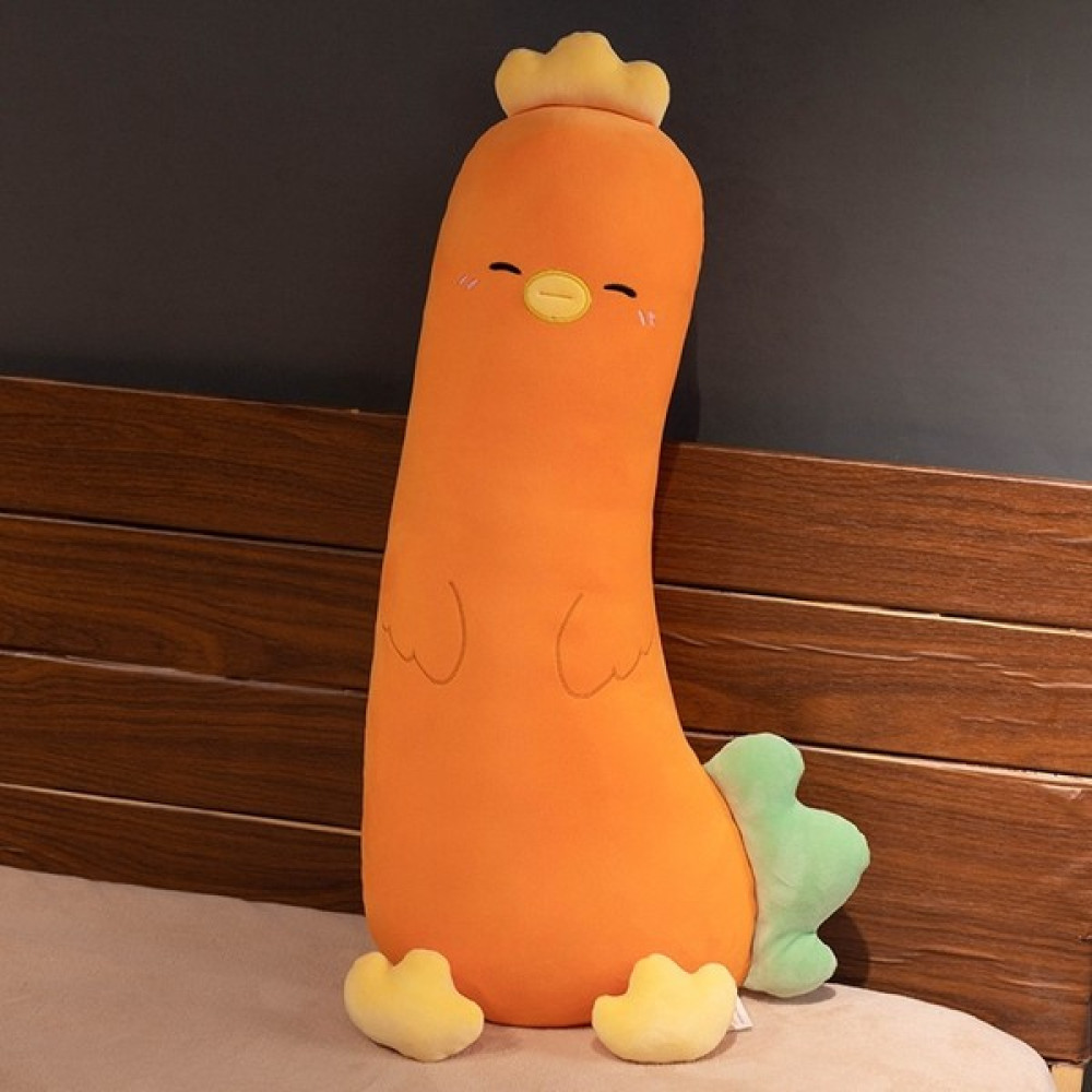 Elite Mc 100 cm Sebze Bebek Bez Bebek Çocuk Peluş Oyuncak (Yurt Dışından) - Açık Gri Turuncu Oto Boyaları Fiyatı