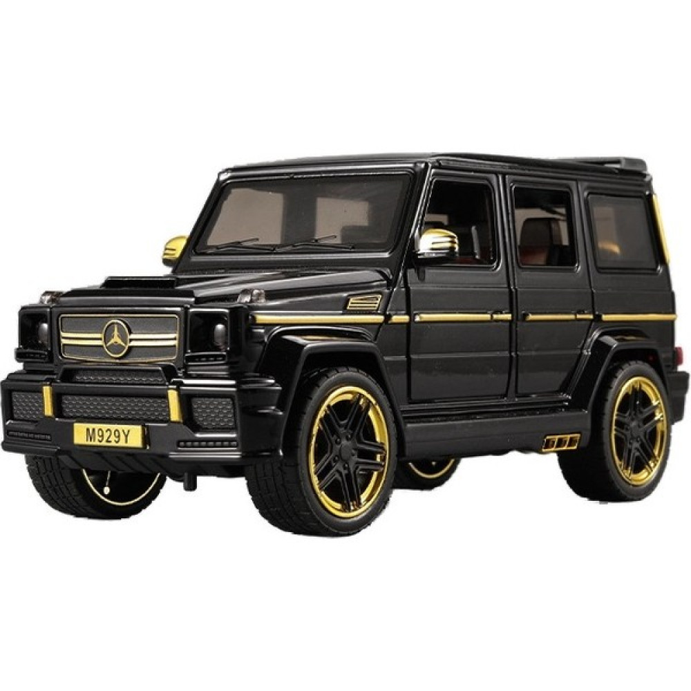 Elite Mc Mercedes Büyük G63 Model Araba Off-Road Çocuk Hediye Alaşım Oyuncak Araba Simülasyon Araba Modeli (Yurt Dışından) - Siyah Oyuncak Araç Fiyatı