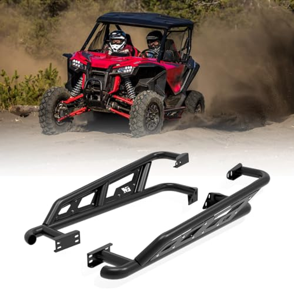 ELITEWILL Rock Sliders Side Nerf Bars Aggressive Style Tree Kickers Fit for Honda Talon 1000R/ 1000X 2019+ 2-Seat