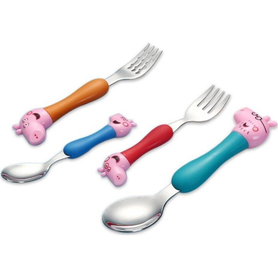 Elitsan Peppa Pig Çatal Kaşık SetiÇocuklar Için Çatal Kaşık Seti - Gümüş Diğer Fiyatı