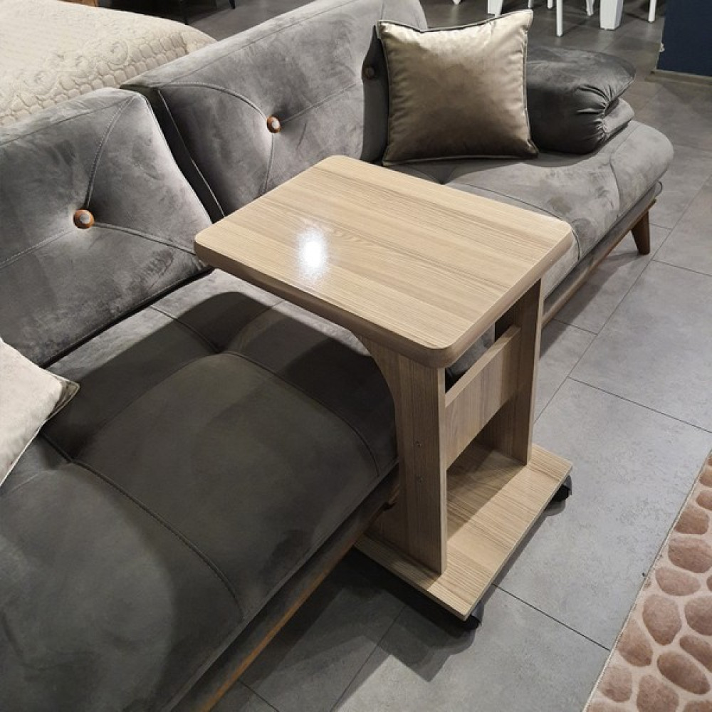 Eliusta Tekerlekli C Yan Sehpa % 100 Mdf Koltuk Yanı Sehpa - Cordoba Yan Sehpa Fiyatı