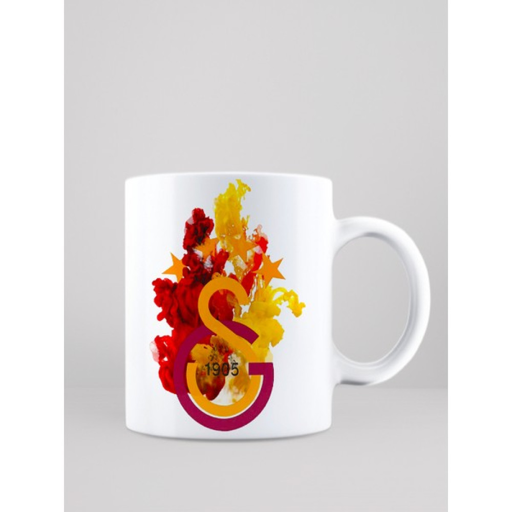 Elix Store Galatasaray Baskılı Kupa Bardak Galatasaray Kupa Bardak - Beyaz Fincan / Bardak / Kahve Takımı Fiyatı