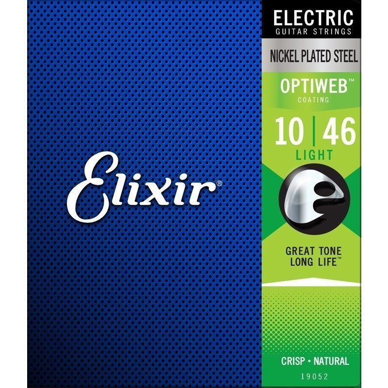 Elixir 19052 Optiweb Kaplamalı Elektro Gitar Teli Nikel Kaplama 10-46 Uzun Süreli Ton Klasik Gitarlar Fiyatı