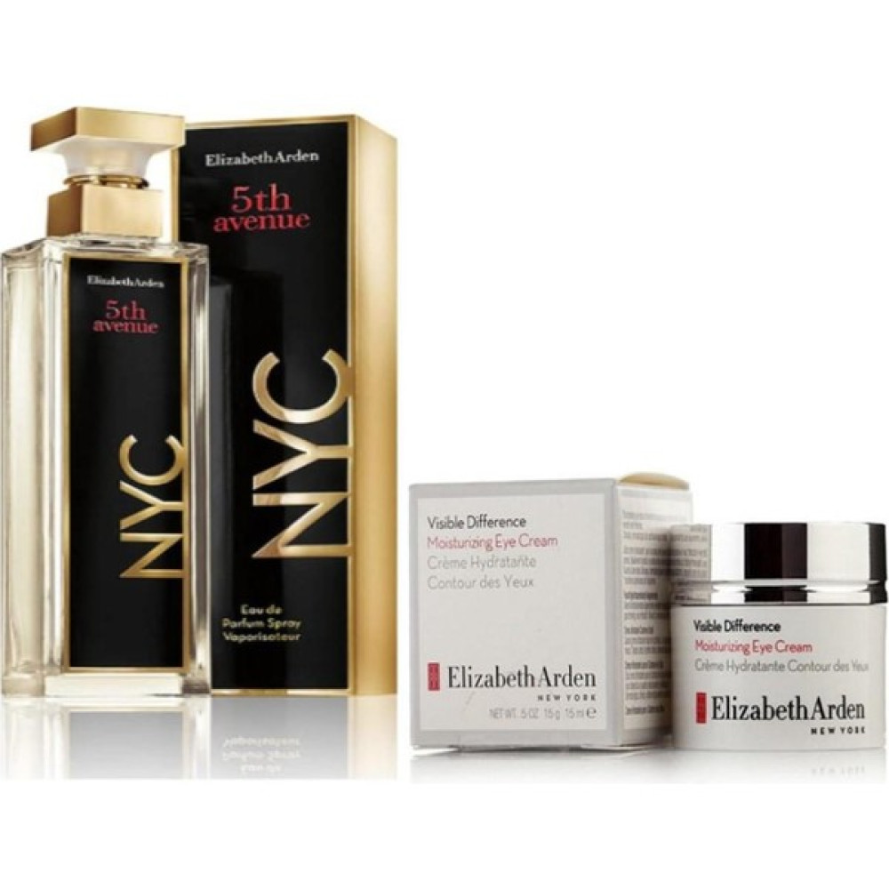 Elizabeth Arden Nemlendirici Göz Kremi 15ML+ELIZABETH Arden 5th Avenue Nyc Edp Parfüm 125ML 2li Set Kadın Parfümleri Fiyatı